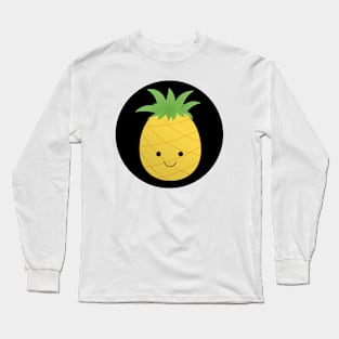 He's Happy Because He's Tropical Long Sleeve T-Shirt